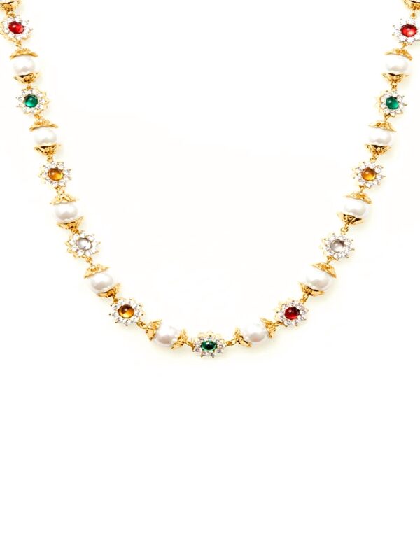Daisy Pearl Necklace