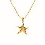 Starfish Necklace in Gold