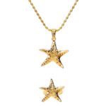 Starfish Necklace & Ring Set
