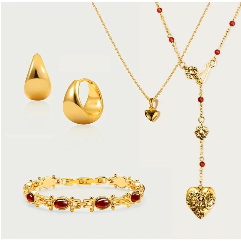 Twinkle Body Chain God Bless You Fortune Lucky Wealth Stone Necklace