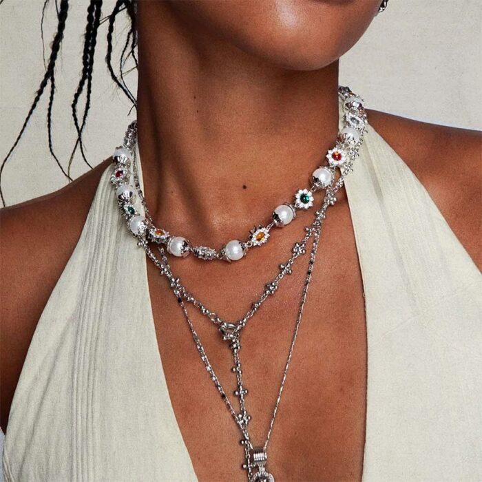 Silver Starfish Stud Earrings