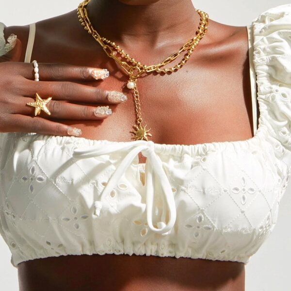 starfish ring in gold twinkle romantic jewelry