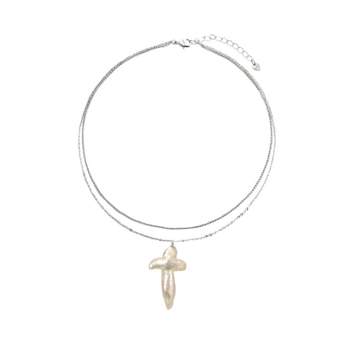 Daisy Pearl Necklace