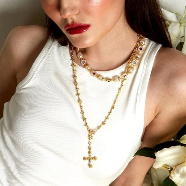 Gemstone Necklace & Earring Set