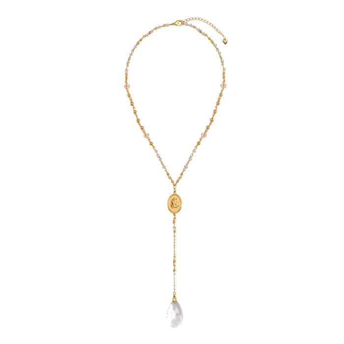 Isabela Photo Locket Necklace in Silver