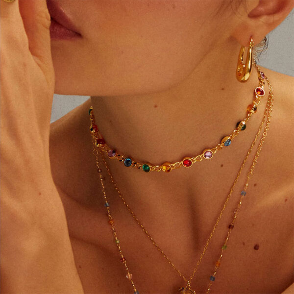 Infinity Choker Necklace