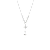 minimalist star necklace silver that layers well—layering star necklace for everyday outfits