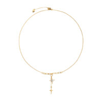 Belted Heart Charm Necklace